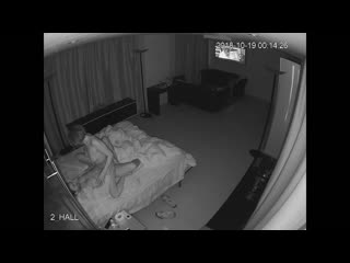 hidden camera, man fucks his girlfriend and she sucks him.